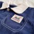 Комплект от Джинсов Бомбър, Блузка с Щампи и Панталон Mini League Navy - 3 части