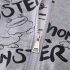 Спортен Комплект от Бомбър, Блузка и Панталон с Графити Десен Monster Frog - 3 части