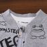 Спортен Комплект от Бомбър, Блузка и Панталон с Графити Десен Monster Frog - 3 части
