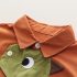Спортно-Елегантен Комплект с Риза и 3Д Акцент Dino Parade - 2 части