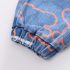 Дънков Комплект от Яке Бомбър, Блузка и Дълъг Панталон Denim Bear - 3 части