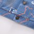 Дънков Комплект от Яке Бомбър, Блузка и Дълъг Панталон Denim Bear - 3 части