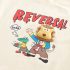 Комплект от Тениска с Щампи, 3Д Елемент и Деним Панталон Lion Reversal Vanilla - 2 части