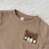 Комплект от Рипс Плетиво с Десен на Мечета Pocket Bear - 2 части