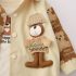 Комплект от Яке с Класическа Яка, 3Д Елемнти, Блузка и Панталон Happy Little Bear - 3 части