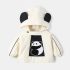 Яке/Ветровка с Добавени Качулка, 3Д Елементи и Плюшена Апликация Little Panda
