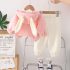 Premium Комплект със Суитшърт и 3Д Апликации Cuddly Heart Pink - 2 части