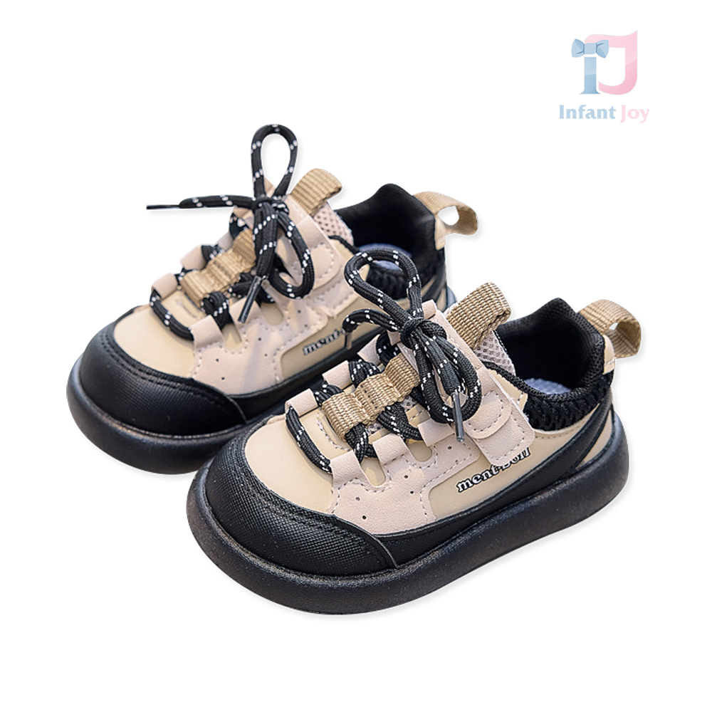 Спортни/Обувки Сникърси с Връзки и Велкро Закопчаване City Runner Beige