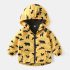 Яке/Ветровка с Добавена Качулка и Десен на Животни Yellow Woodland