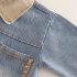 Комплект от Деним Яке с Класическа Яка , Блузка и Панталон Denim Gringo - 3 части