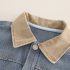 Комплект от Деним Яке с Класическа Яка , Блузка и Панталон Denim Gringo - 3 части