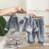 Комплект от Деним Яке с Класическа Яка , Блузка и Панталон Denim Gringo - 3 части