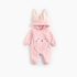 Гащеризон с Качулка с Ушички и Странично Закопчаване Bunny Pop