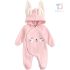 Гащеризон с Качулка с Ушички и Странично Закопчаване Bunny Pop