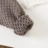 Premium Ромпър от Плетиво с Плюшена Аплиакция Cozy Waffle Choc
