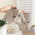 Спортен Комплект от Елек с Качулка, Суитшърт с Висока Яка и Панталон Аlo Flexwear Beige - 3 части