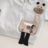Комплект от Блузка с Класическа Яка, 3Д Елемент и Карго Панталон Cheerful Giraffe - 2 части