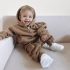 Ватиран, Спортен Комплект с Качулка и Частично Закопчаване Cozy Cocoa - 2 части
