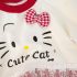 Комплект от Туника с Дантела, 3Д Елемeнти и Клин Cute Cat - 2 части