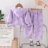 Спортен Комплект с Качулка и Пеперуден Десен Ethereal Butterfly Lilac – 2 части