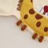 Premium Спортно-Елегантен Комплект от Елек с 3Д елементи, Риза и Дънков Панталон Giraffe Vibes Beige – 3 части