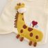 Premium Спортно-Елегантен Комплект от Елек с 3Д елементи, Риза и Дънков Панталон Giraffe Vibes Beige – 3 части