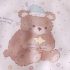 Комплект от Блузка/Суитшърт и Рипс Клин Little Star Bear Pink - 2 части