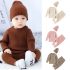 Комплект от Рипс Плетиво с Шапка Rustic Knit - 3 части