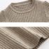 Комплект от Рипс Плетиво с Шапка Rustic Knit Mocha - 3 части