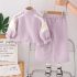 Спортен Комплект от Суитшърт с Висока Яка и Свободен Панталон Zippy Zip Lilac - 2 части