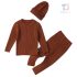Комплект от Рипс Плетиво с Шапка Rustic Knit - 3 части