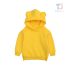 Nude Суитшърт с Качулка и 3Д Елементи Bimbo Frame Yellow