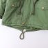 Premium Парка с Качулка и Еко Пух Deep Green Warmth