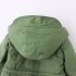 Premium Парка с Качулка и Еко Пух Deep Green Warmth