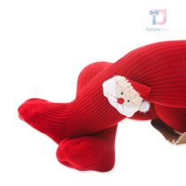 Празничен, Рипс Чорапогащник с 3Д Елементи Magic Christmas Tights Santa