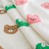Ватиран Комплект с Джинсов Гащеризон с Кадифен Ефект и Бродерии Caramel Bears – 2 части