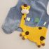 Дънков Комплект от Елек с 3Д Елементи, Памучна Ризка и Панталон Fashion Giraffe - 3 части