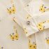 Дънков Комплект от Елек с 3Д Елементи, Памучна Ризка и Панталон Fashion Giraffe - 3 части