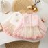 Premium Комплект от Жилетка с 3Д Елементи и Пола с Богата Ту-Ту Пачка Pearl Bunny Pink – 2 части