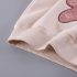 Ватиран Комплект от Блузка/Суитшърт с Апликации и Панталон Softy Bear Vanilla - 2 части