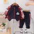 Спортен Мекуш Комплект от Суитшърт с Множество 3Д Панди и Панталон Sporty Panda - 2 части