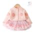 Premium Комплект от Жилетка и Пола с Богата Ту-ту Пачка Sweet Peach Pink – 2 части