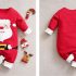 Коледен Ромпър с Голяма Щампа Jolly Santa